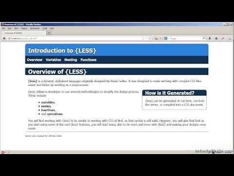 Writing CSS with {LESS} Tutorial | Our First {LESS} File