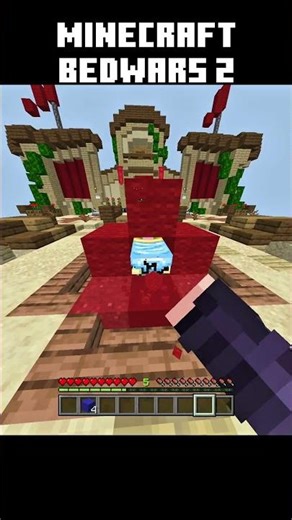 Minecraft bedwars part 2 #minecraft #shorts