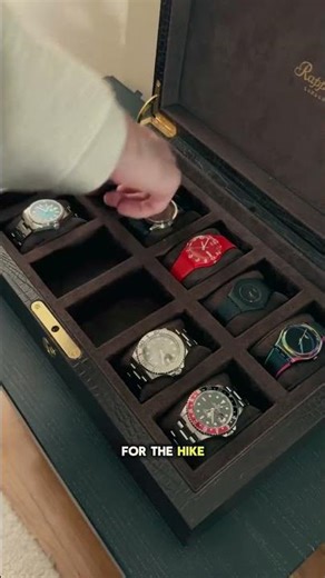 All for a 2-day trip.. #watchcollector #luxurywatches #watchcommunity #rolex #traveling