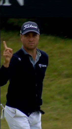 PICTURE PERFECT chip shot from Justin Thomas 📸