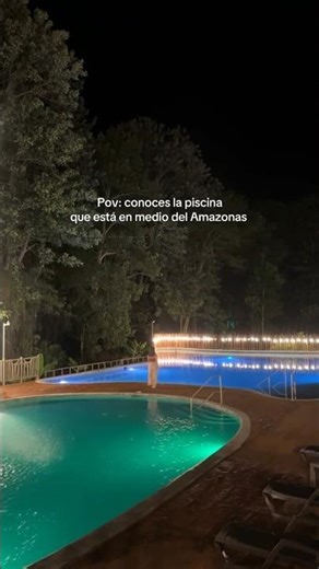 CUANDO CONOCES LA PISCINA MÁS HERMOSA DEL AMAZONAS