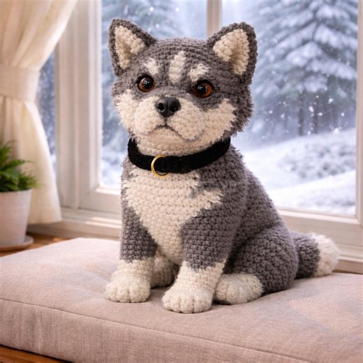 Realistic Wolf Amigurumi Crochet Pattern PDF | Lifelike Wolf Plush Tutorial | Advanced Amigurumi | Digital Download - Etsy