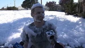 Foam floods San Jose streets after airport malfunction