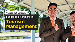 2.2K views · 65 reactions | Choose TOURISM MANAGEMENT at UST-Legazpi! UST-Legazpi’s BS Tourism Management program has seen many of its graduates find careers in major travel and hospitality industries here and abroad. Online application for those who have not yet taken the UCAT is ongoing. Click here: https://bit.ly/2WN7j1l #ChooseUSTLegazpi #BeALegazpiThomasianTourismManager #TourismManagementAtUSTLegazpi | University of Santo Tomas-Legazpi | Facebook