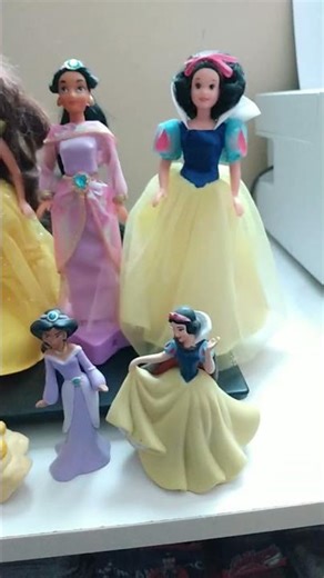 1994 Disney Musical Princess dolls and Disney Store princess figurines
