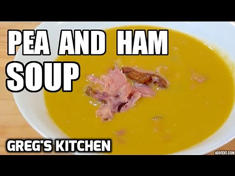 HOW TO MAKE PEA AND HAM SOUP SLOW COOKER RECIPE - Greg's Kitchen