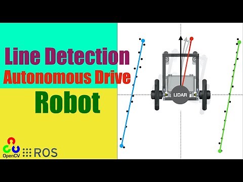 Line Detection for Autonomous Drive Robot