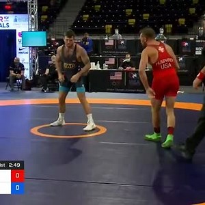 Jaydin Eierman wastes no time and gets the tech in his first match at Senior Nationals. Watch Live: https://bit.ly/36TddoC | FloWrestling