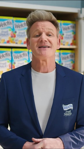 Introducing Gordon Ramsay as the Chief Fruit Officer for Welch's Fruit Snacks