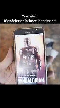 Mandalorian helmet DIY #shorts