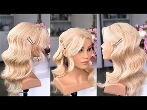 Easy Classic Hollywood Waves HAIR Tutorial