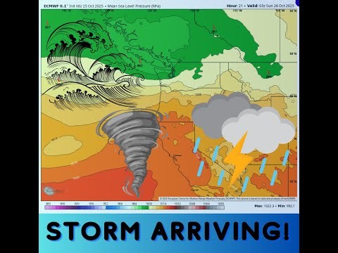 Pacific NW Weather: Storm Arriving!