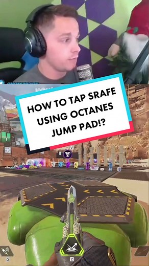 Mastering Tap Strafing with Octane's Jump Pad in Apex Legends!