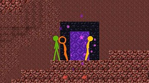 Villagers End SkyBlock: Stick Figures Fall into Nothingness