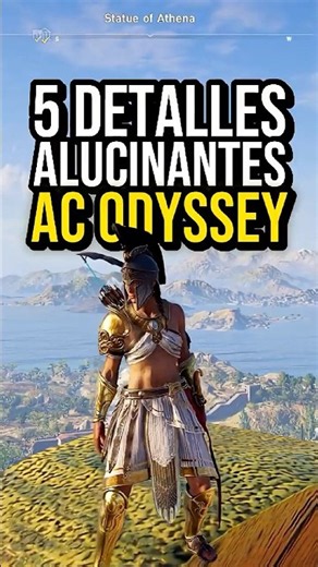 5 DETALLES ALUCINANTES de Assassin's Creed ODYSSEY 🏺 #assassinscreed #detallesalucinantes #ubisoft