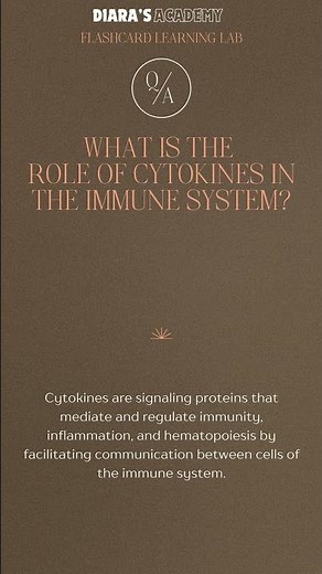 What is the Role of Cytokines in the Immune System? ‪@Diarasacademy‬