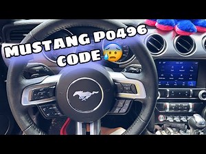HOW TO FIX THE INFAMOUS MUSTANG P0496 CODE #mustang #P0496 #howto