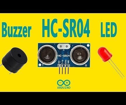 Arduino - Ultrasonic Sensor HC-SR04 With Buzzer