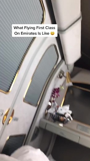 Experience First Class on Emirates Airlines