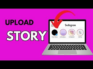How to upload Video and Photo on instagram story from PC/ laptop