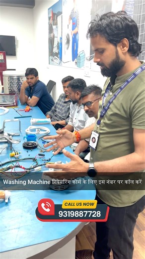 Kickstart your career in home appliance repair! Learn how to diagnose and fix semi & fully automatic washing machines with expert guidance. Hands-on training, certification, and job assistance included. Limited seats available – enroll now and build a future in technical repair services. #WashingMachineRepair #ApplianceRepair #RepairCourse #SkillDevelopment #TechnicalTraining #JobReadySkills #HomeApplianceRepair #VocationalCourse #CareerGrowth #RepairTechnician #careskillsaacdemy Contact Us:- 93