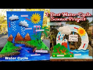 2 Best Water Cycle Project Ideas/3D Water Cycle Science Project/DIY Science Project Craft Ideas