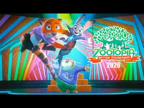 Zootopia: Better Zoogether! 2026 - Animal Kingdom | Walt Disney World Full Show 4K