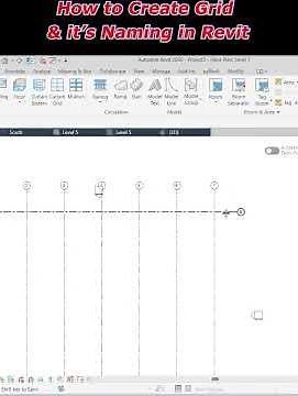 Create Grids in Revit | Proper Grid Naming Explained 🚀 #shorts #ytshorts #Revit