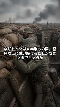 第一次世界大戦⑨恐怖のシベリア出兵と最強ドイツの最期#歴史解説 #戦争 #第一次世界大戦