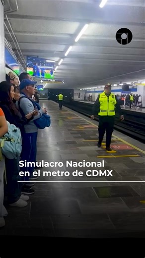 4.7K views · 123 reactions |  #SimulacroNacional2025 | Personal del Metrocdmx y Policía Auxiliar realiza el simulacro en las instalaciones de la estación Hidalgo de la línea 2 y 3, bajo los protocolos y vigilancia de autoridades de Protección Civil. No se reportaron incidentes. #OnceNoticiasDigital  | Once Noticias | Facebook