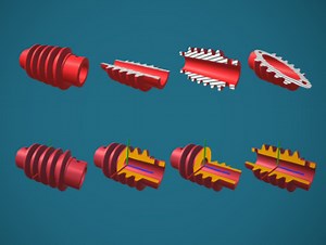 6-way clipping shader