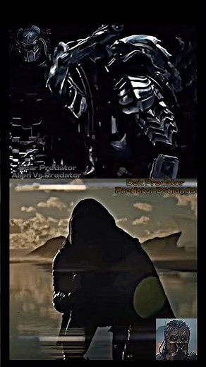 Scar Predator(Alien Vs Predator) Vs Dek Predator(Predator Badlands) #dekpredator #scarpredator