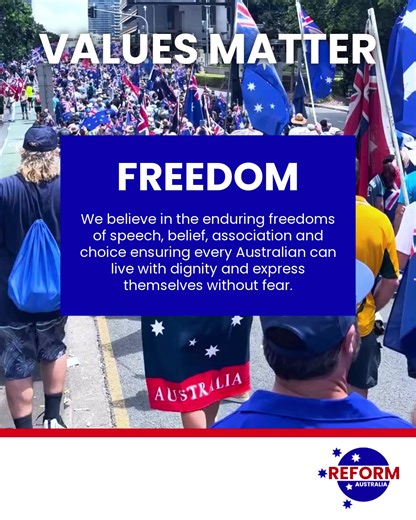 The urgency to preserve freedom of speech, belief, association and choice, matters now more than ever. Sign-up as a member today and help us take the fight to Canberra. Australia needs Reform! #freedom #auspol #freespeech #australia #reformaustralia