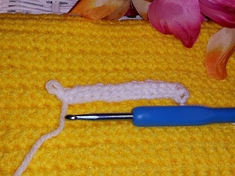 How To Make A Single Crochet Foundation Chain