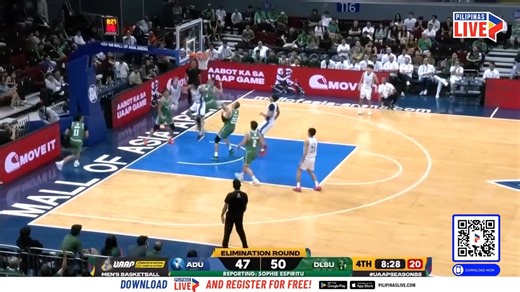 15K views · 76 reactions | ADAMSON LIVES ON  The Adamson Soaring Falcons escape in a thriller, edging the DLSU Green Archers to stay in the Final Four chase in the UAAP Season 88 men’s basketball tournament. #UAAPSeason88 #LegendsStartHere #StrengthInMotionHopeInAction | One Sports | Facebook