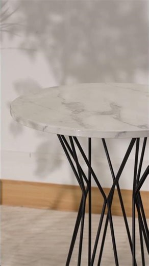 Stylish & Unique Tribesigns Round Side Table 🖤