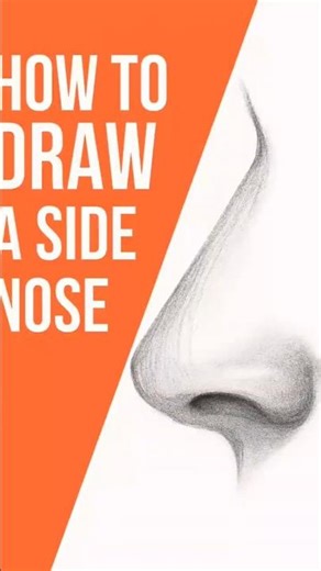 How to Draw a Realistic Side-Profile Nose (Pencil Sketch Step-by-Step) @howtodrawn #pencilpulse #art