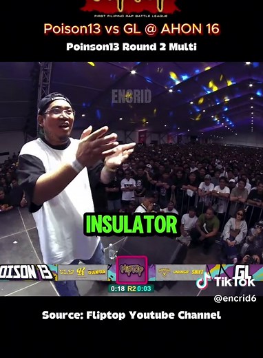 Poison 13 vs GL: FlipTop Battle Round 2 Highlights