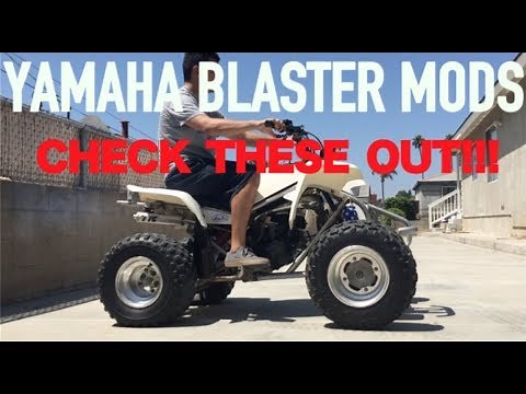 YAMAHA BLASTER MODS! MUST HAVES