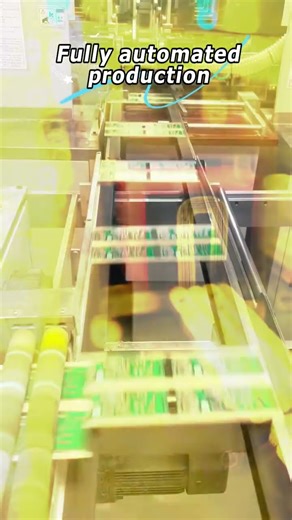 Auto PCBA assembly line, reliable quality, shorter lead times! #pcba #pcb #factory #machine #smt