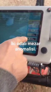 İki odalı mezar anomalisi. Mala lecoder 350 MHz. | Defineci Baba İzmir