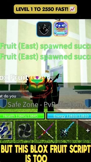 FASTEST WAY TO LEVEL MAX! 🚀🔥 Blox Fruits Script NO KEY (Auto Farm & XP) #bloxfruits #gaming #roblox