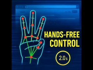 I Built a Website That You Can Control With Just Hand Gestures (No Mouse Needed!)