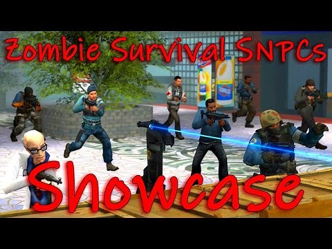 Zombie Survival SNPCs Showcase | Garry's Mod