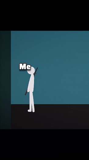 Me vs. Old Me: A Stickman Animation Battle