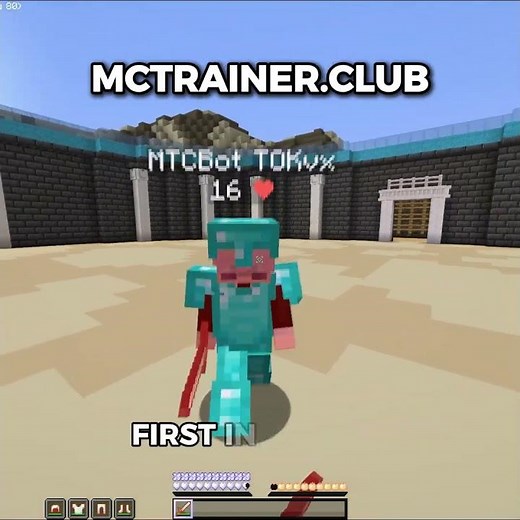 Best PVP BOT for TRAINING #minecraft #pvp #training #server