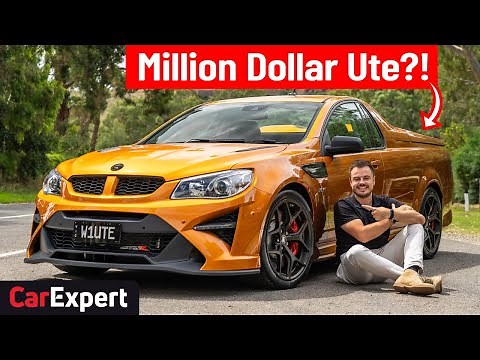HSV GTSR W1 Maloo review: $1 million LS9 Aussie ute!