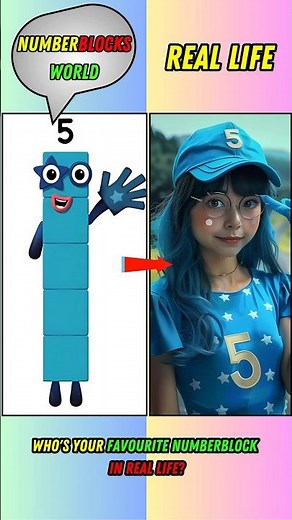 🔢 Numberblocks as Real Life Humans – A Creative Reimagination! 🧑🎨