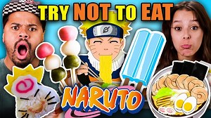 Try not to eat - Naruto foods! 🍡🍜 #narutofan #narutoanime #PVF #React | People Vs Food By React