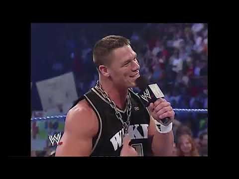 John cena and kurt angle battle rap WWE Smackdown in Toronto 2003